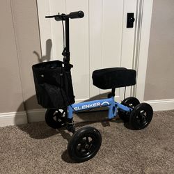 Elonker Knee Scooter, iWalk Crutch, Forearm Crutches, & Standard Crutches w/ Pads