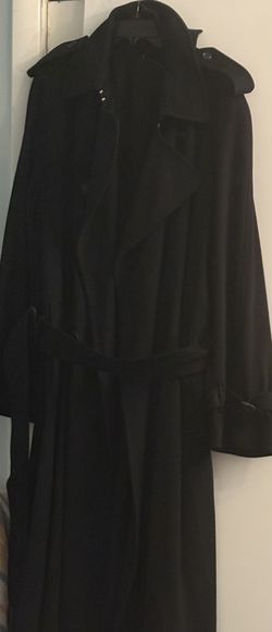 Burberry Coat Men’s Wool Trench