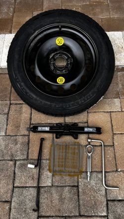 07-18 BMW X5 xDrive35i Steel Spare Wheel Tire Dunlop Space Miser MK3 T155/90D18