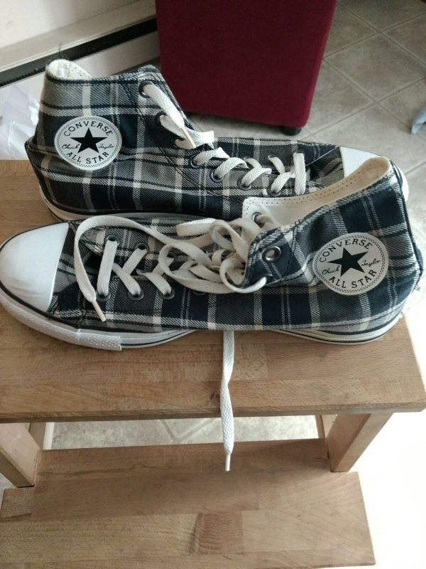 High top converse all star shoes