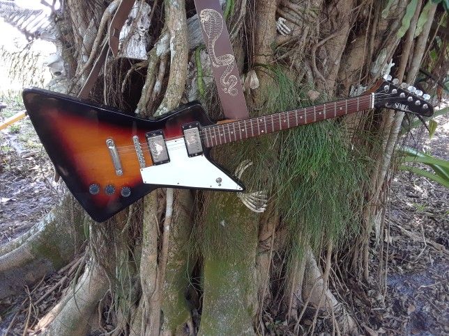 Vintage guitar.