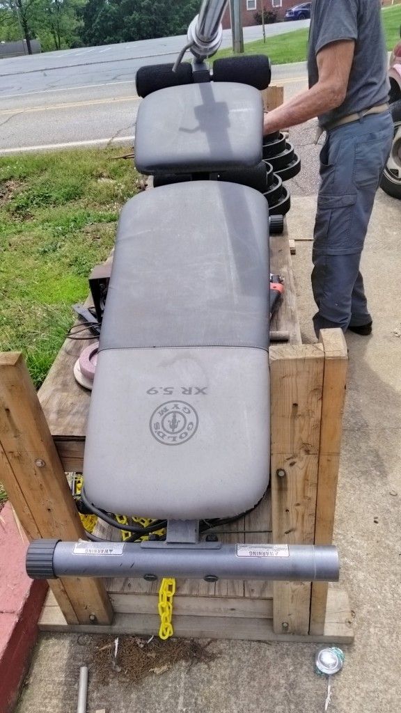 Weights And Weight Bench