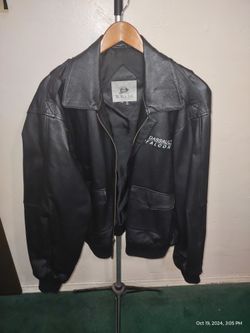 Genuine Dassault Falcon Jet Pilot Leather Jacket