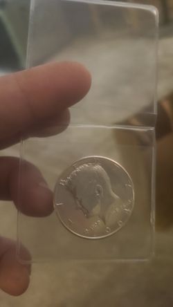 2 silver half dollars