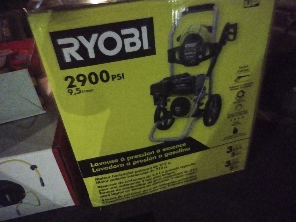 Ryobi Pressure Washer Brand New In Box 2900 Psi 300