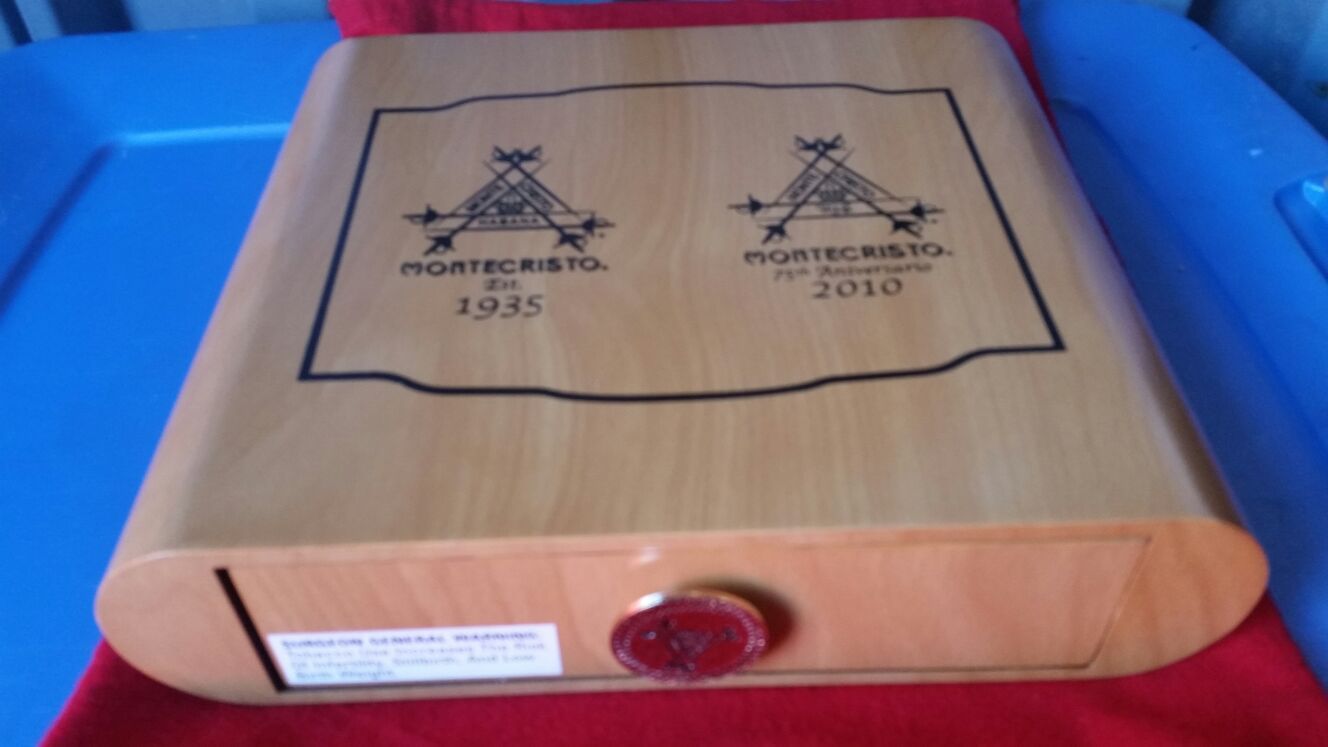 75th Anniversary Montecristo Cigar Box