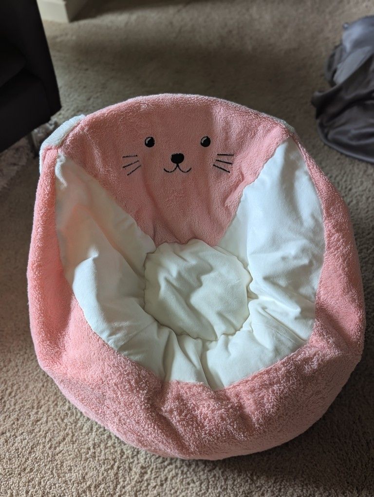 Pink Bunny Bean Bag