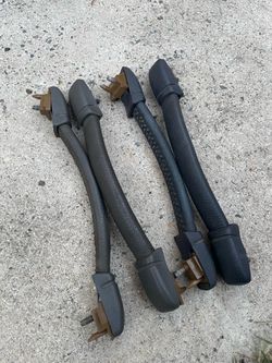 1986~1992 Toyota Supra OEM A Pillar Trim Blue Grab Handles Mk3 Supra