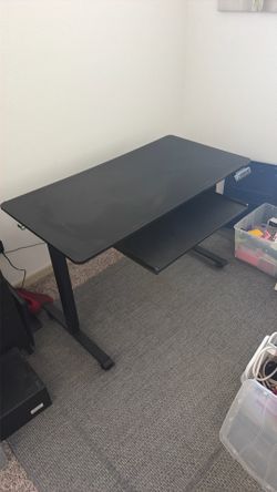 Black Standing Desk