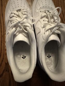 Size 15 Nike Air Force 1s (White)