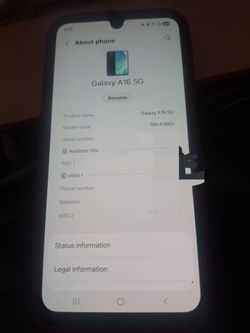METRO PCS SAMSUNG A16 PHONES NEW