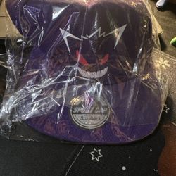 Gengar Pokemon Snapback Hat (NEW IN BAG)