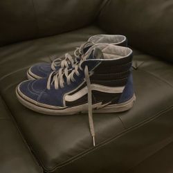 High top Blue Vans
