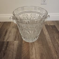 Vintage Shannon by Godinger Crystal Glass Champagne Winchester Ice Bucket Vase