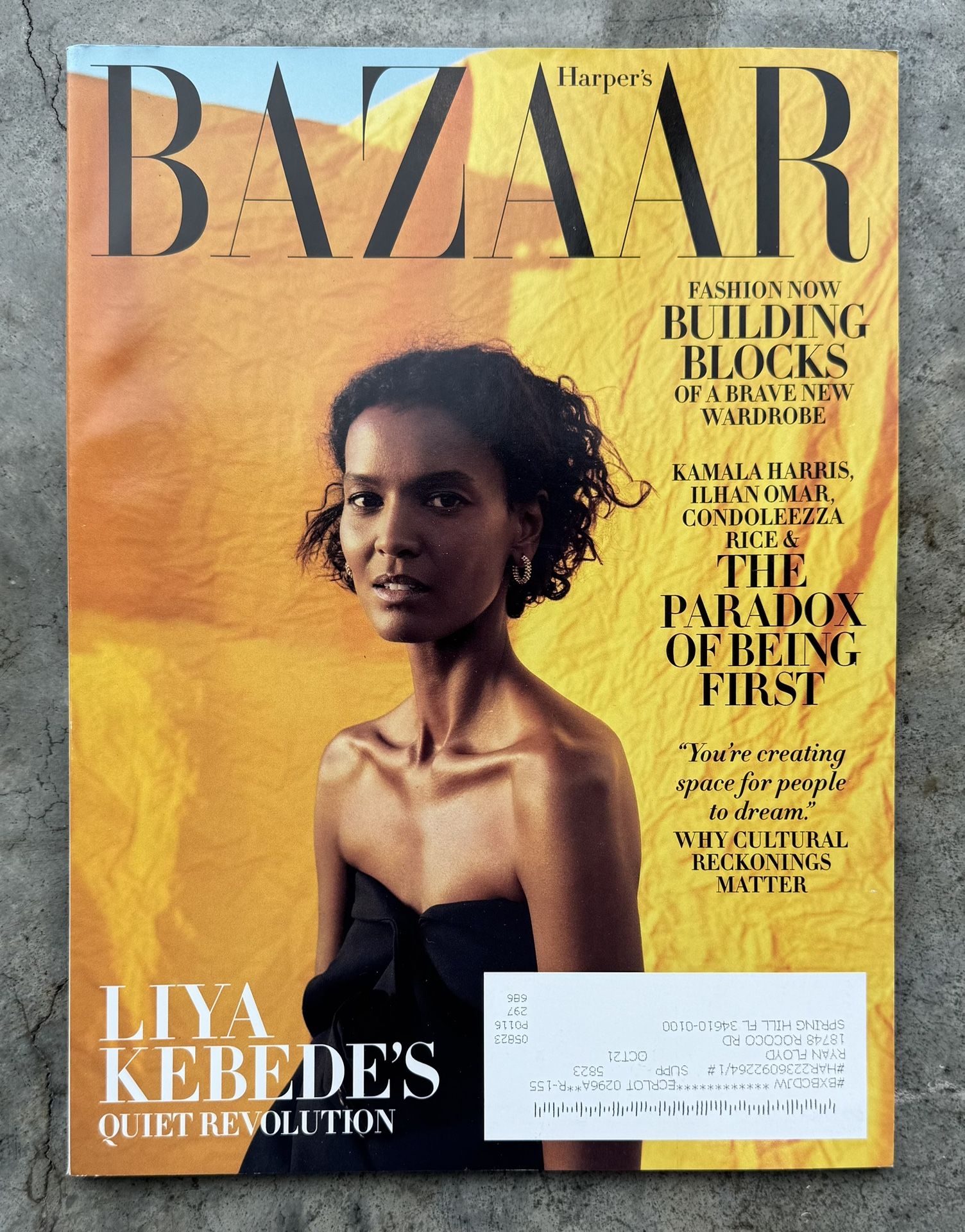 Harper's Bazaar Magazine November 2020