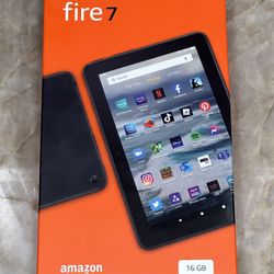 Amazon Fire 7  (12th gen) WiFi Enabled Tablet - Black