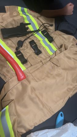 Firefighter Costume Size 4-6