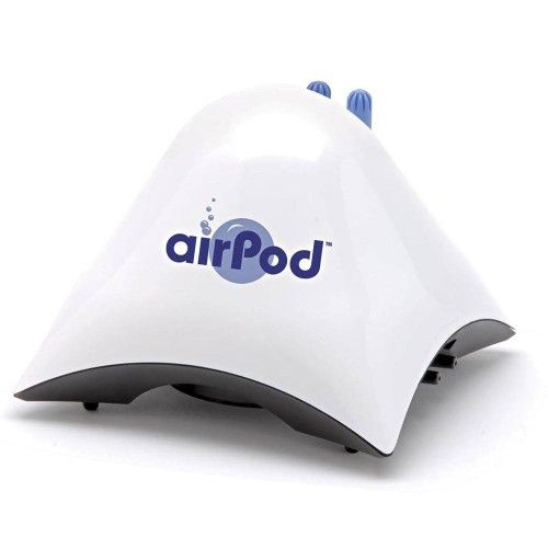 Penn Plax (APP5) Air Pod Aquarium Air Pump Ultra Quiet Compact Dome Shape Dual Air Output Up to 75 Gallon Tan