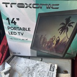 14” Portable TV