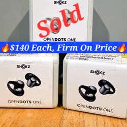 🔥Shokz Opendot One🔥$140 Each/ FIRMONPRICE, PRECIO FIRME 🔥Brand New Sealed Box