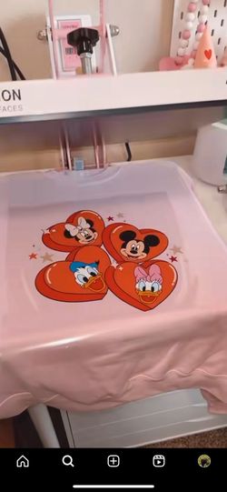 Disney Valentines Sweatshirt
