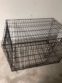 Large breed dog cage no liner