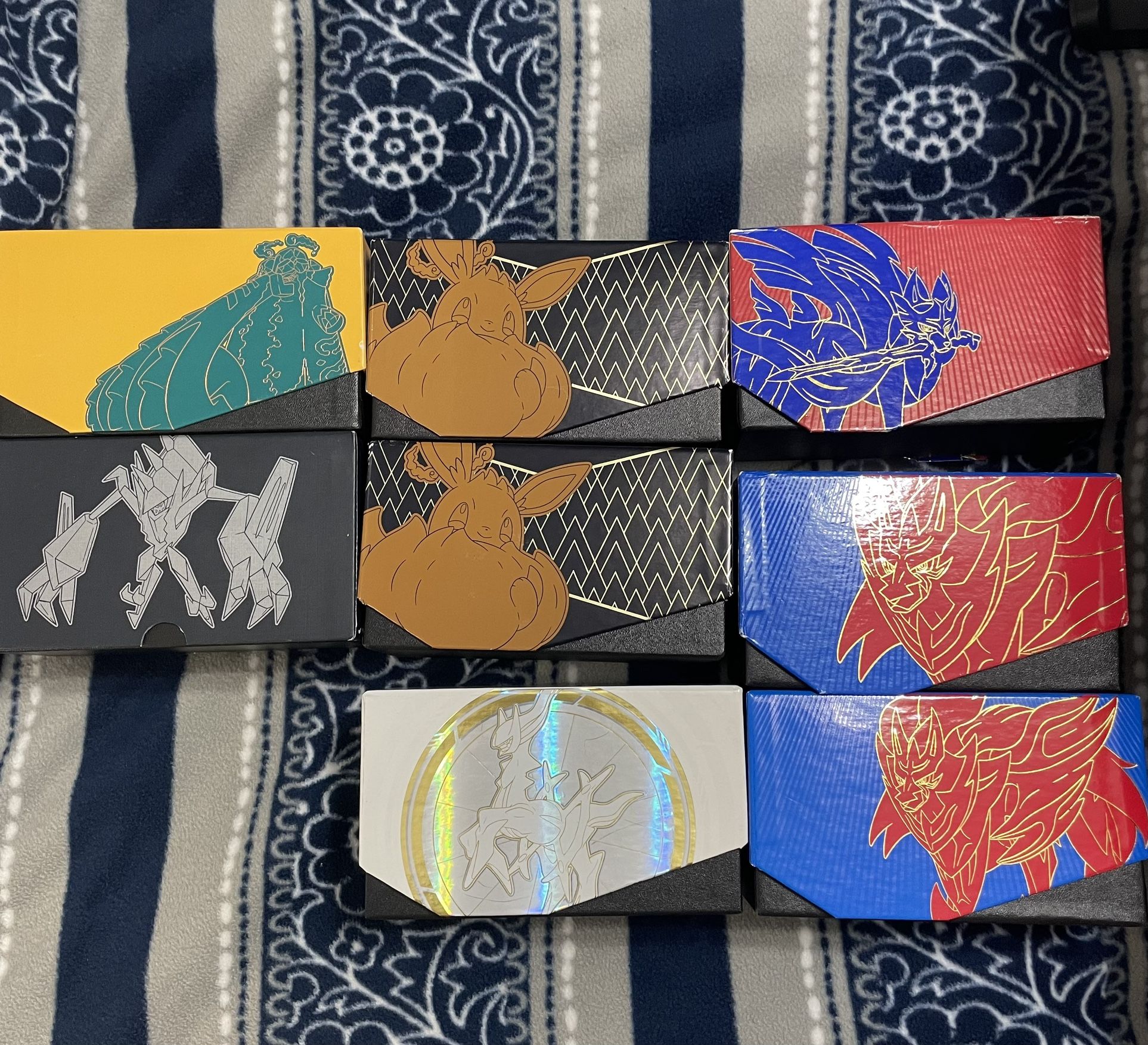 Various Pokémon ETB (Boxes Only)