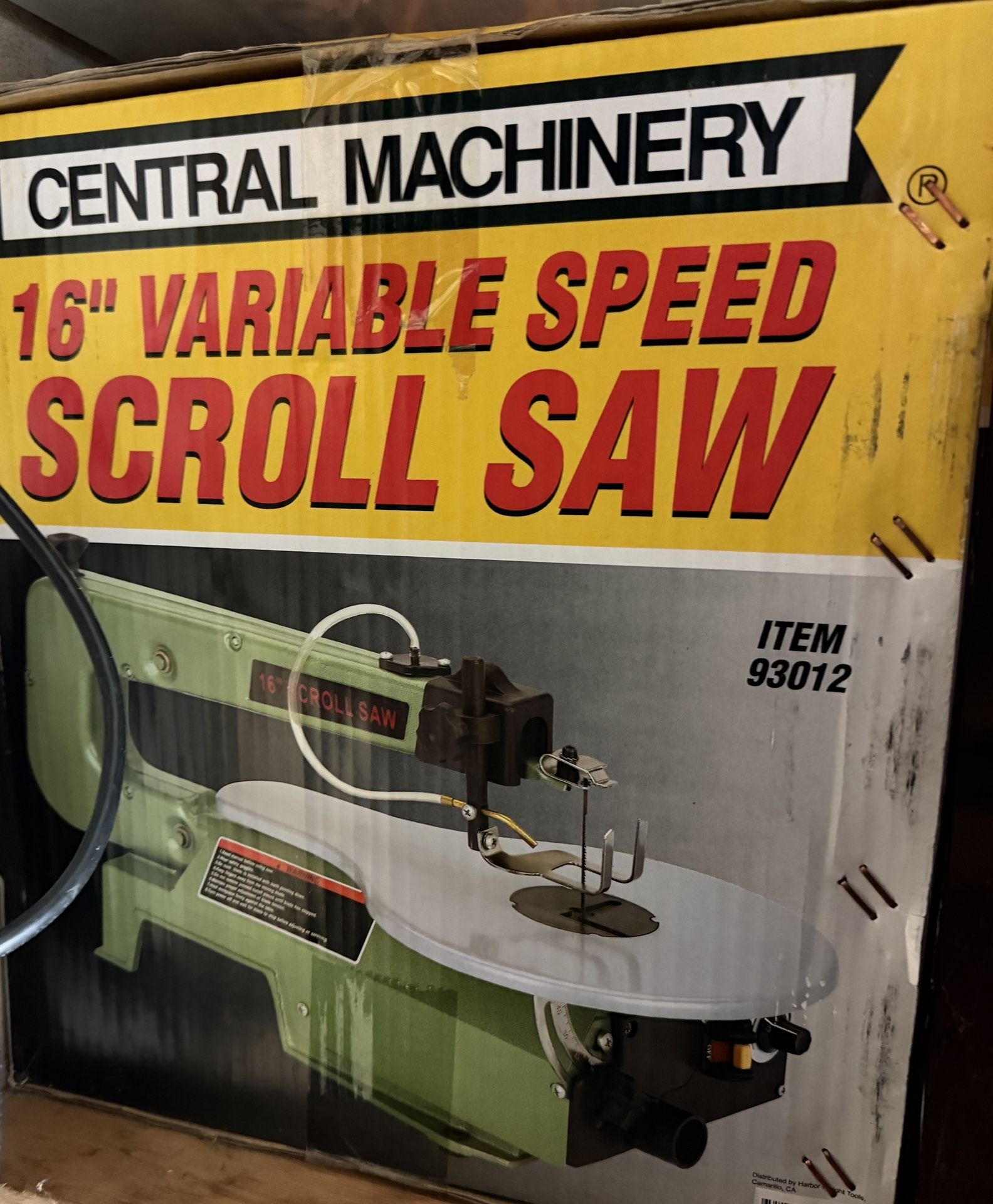 16” Variable Speed Scroll Saw