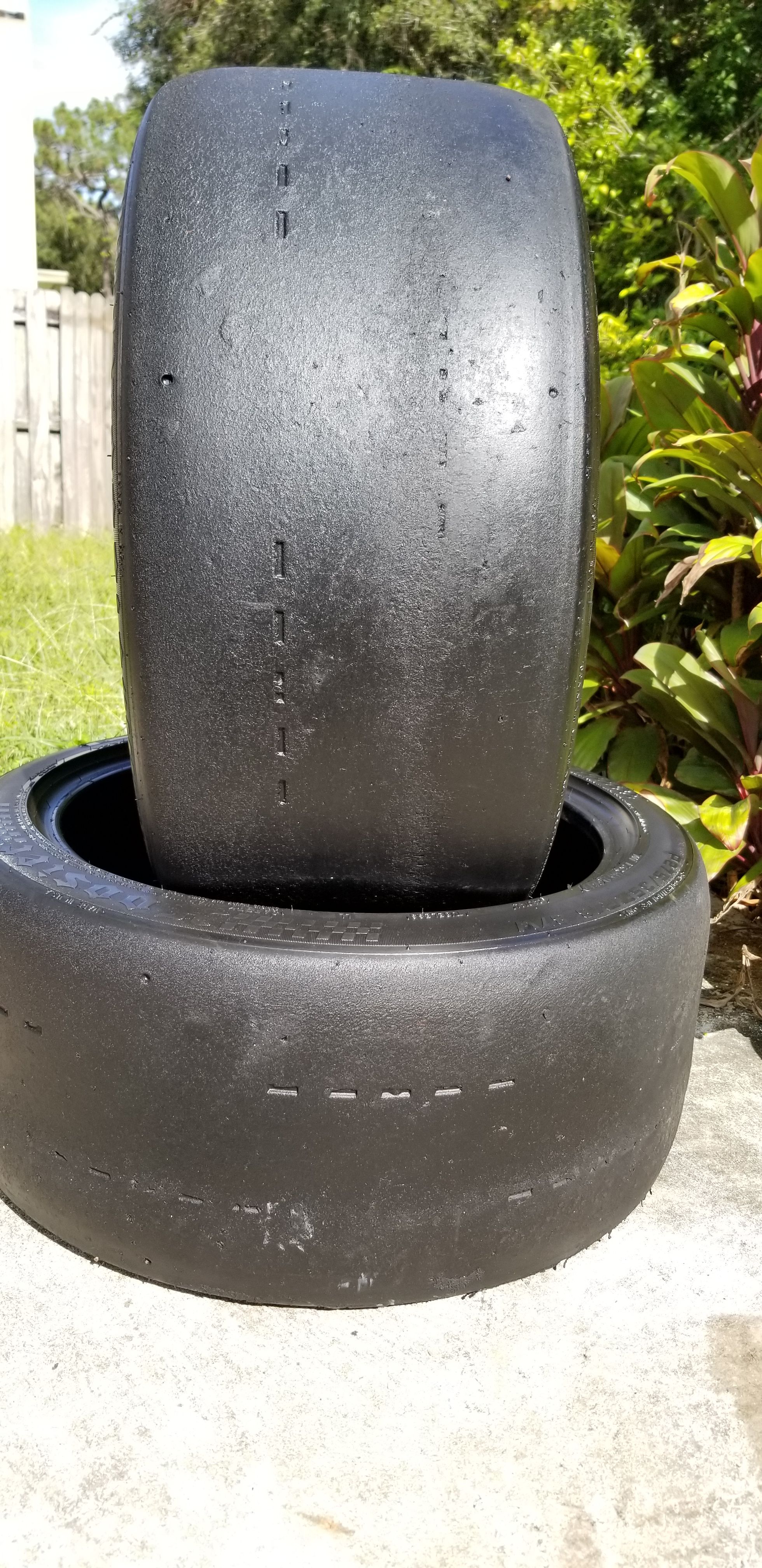 PAIR 275 35 18 HOOSIER SLICKS RACING TRACK TIRES