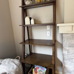 Ladder shelf