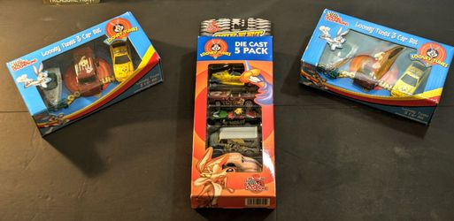 🔥🌡️🛞🌡️Looney Tunes Racing Champions Die Cast Car Sets🌡️🛞🌡️🔥