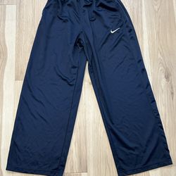 Nike Pants Blue Basketball Dri Fit Joggers Sweatpants XL Youth