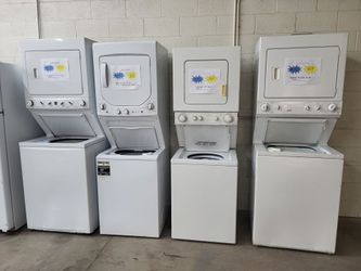 🌸Spring Sale! Washer Dryer Electric Stacked Laundry Units-Warranty Included