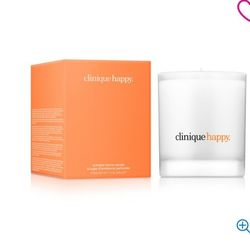 Clinique Limited Edition Happy Scented Home Candle and Roller Perfume Set