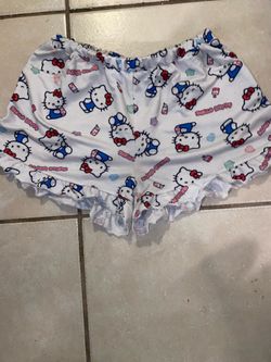 Hello kitty pj shorts