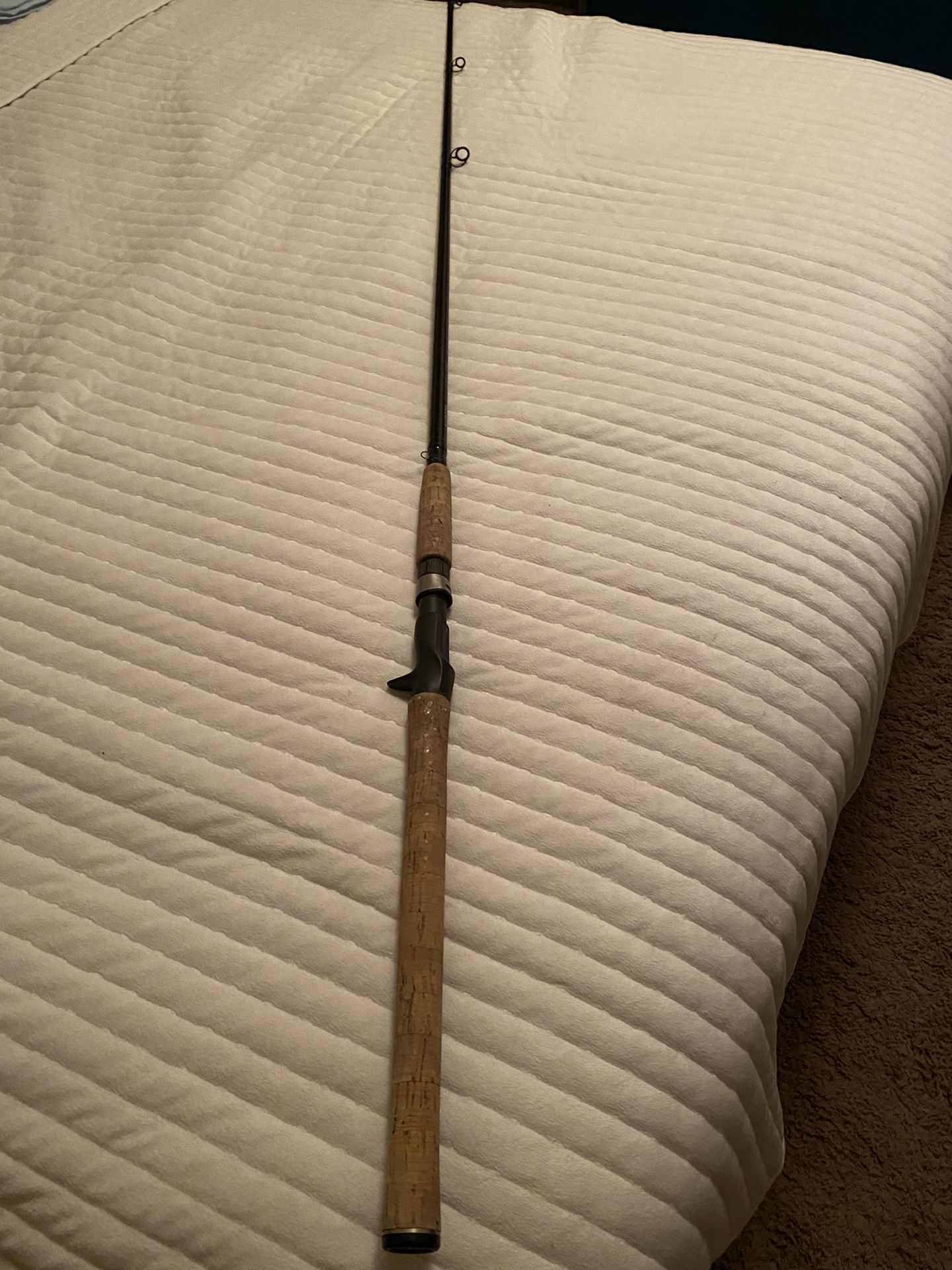 Saltwater/Catfish Rod& Reel, Roller Rod, Penn Jigmaster 500 Reel New 30 lb.  Braid. This Is For Heavy Fishing. for Sale in Phoenix, AZ - OfferUp