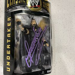 Autographed Classic super Stars Action figure “Undertaker”