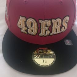 "SANTA CLARA" 49ERS  HAT CLUB EXCLUSIVE