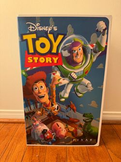 Disney Classic VHS Boxed Silk Touch Throw Blanket 50" × 70" Toy Story Buzz Woody