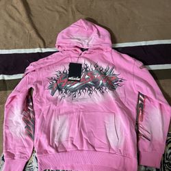 Pink HELLSTAR HOODIE
