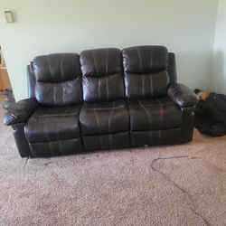 Sofa With Reclining Ends