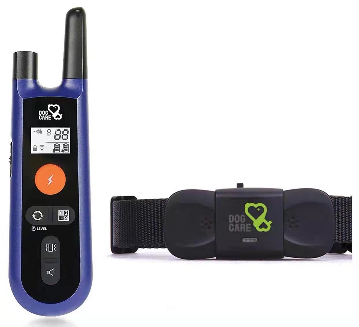Dog Training Collar - Rechargeable Dog Shock Collar with Beep, Vibration and Shock Training Modes, Rainproof Training Collar, Long Remote Range, Adjus