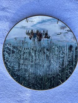 WAKAN TANKA BRADFORD FACES OF SPIRIT MINIATURE PORCELAIN PLATE