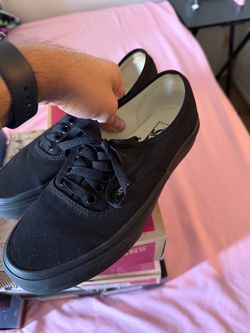 Vans black/black