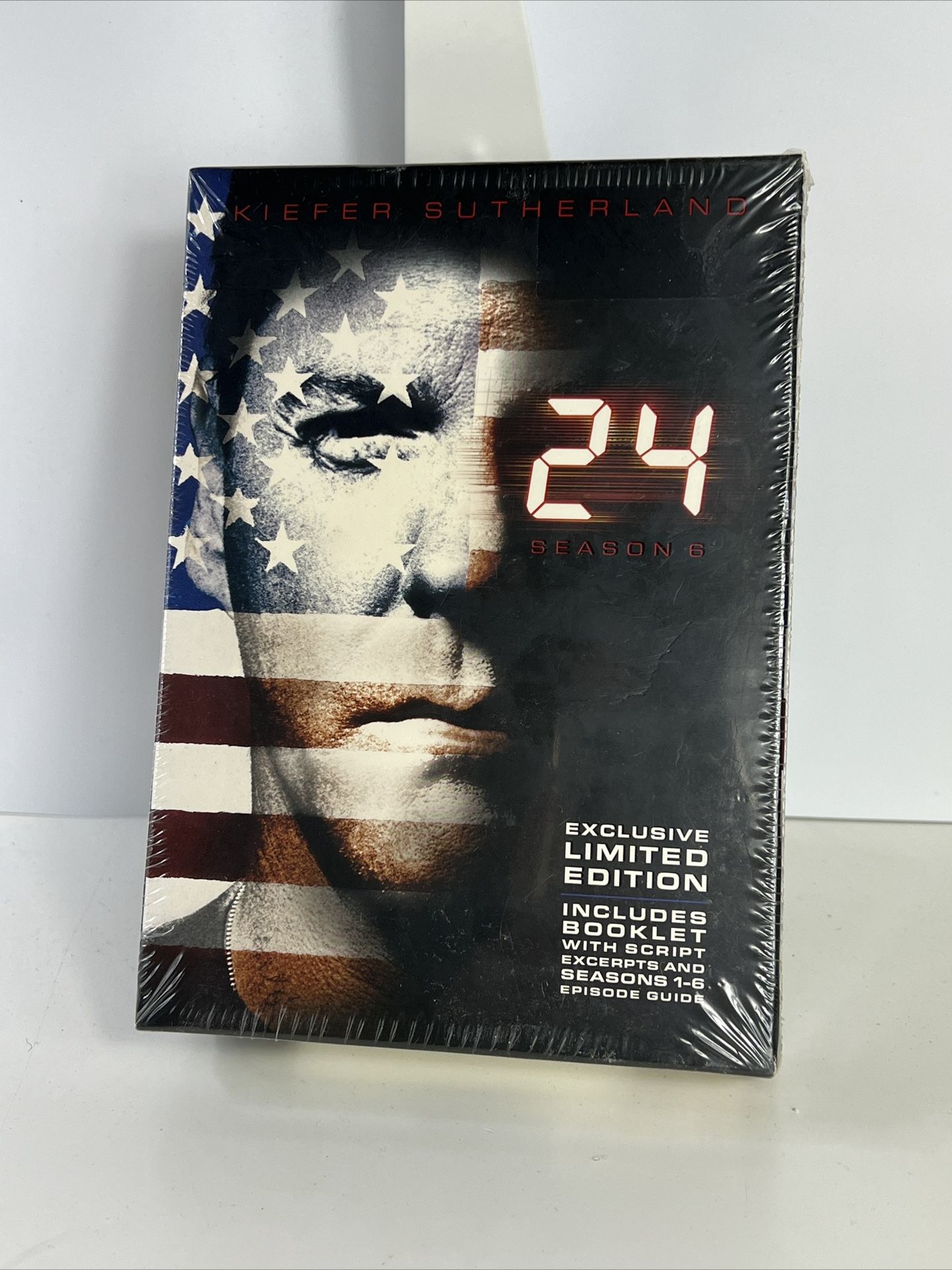 EXCLUSIVE LIMITED EDITION 24 SEASON 6 DVD Box Set Booklet w/Script Exc. NEW SEAL
