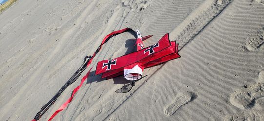 Kite: Red Baron Triplane 40" Wing Span