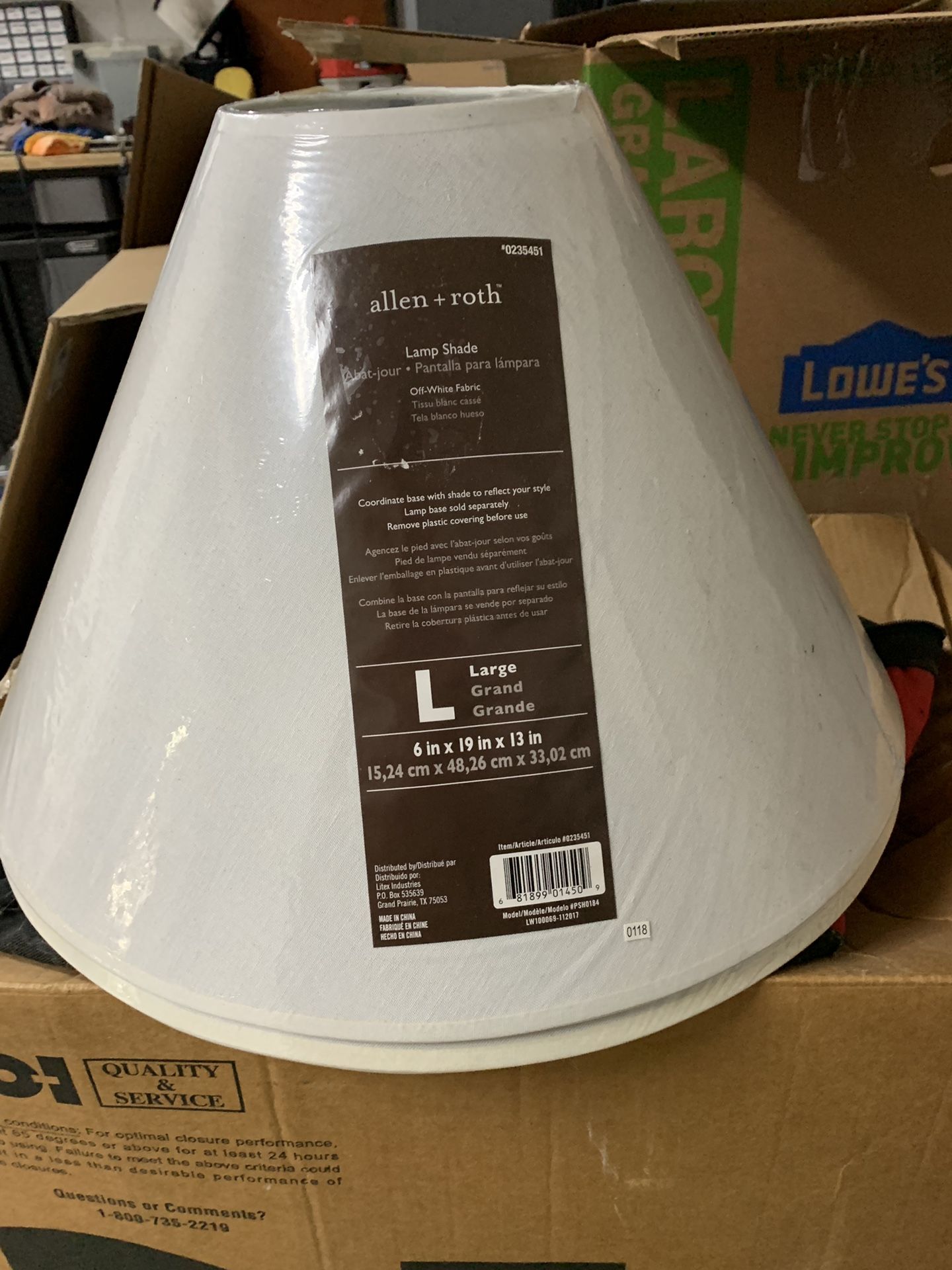 Lamp shade ( 2 for 8)