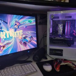 Gaming PC With Monitor And More