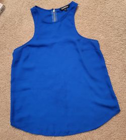 Express Royal Blue Tank Top