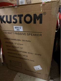 Kustom  speaker kox12